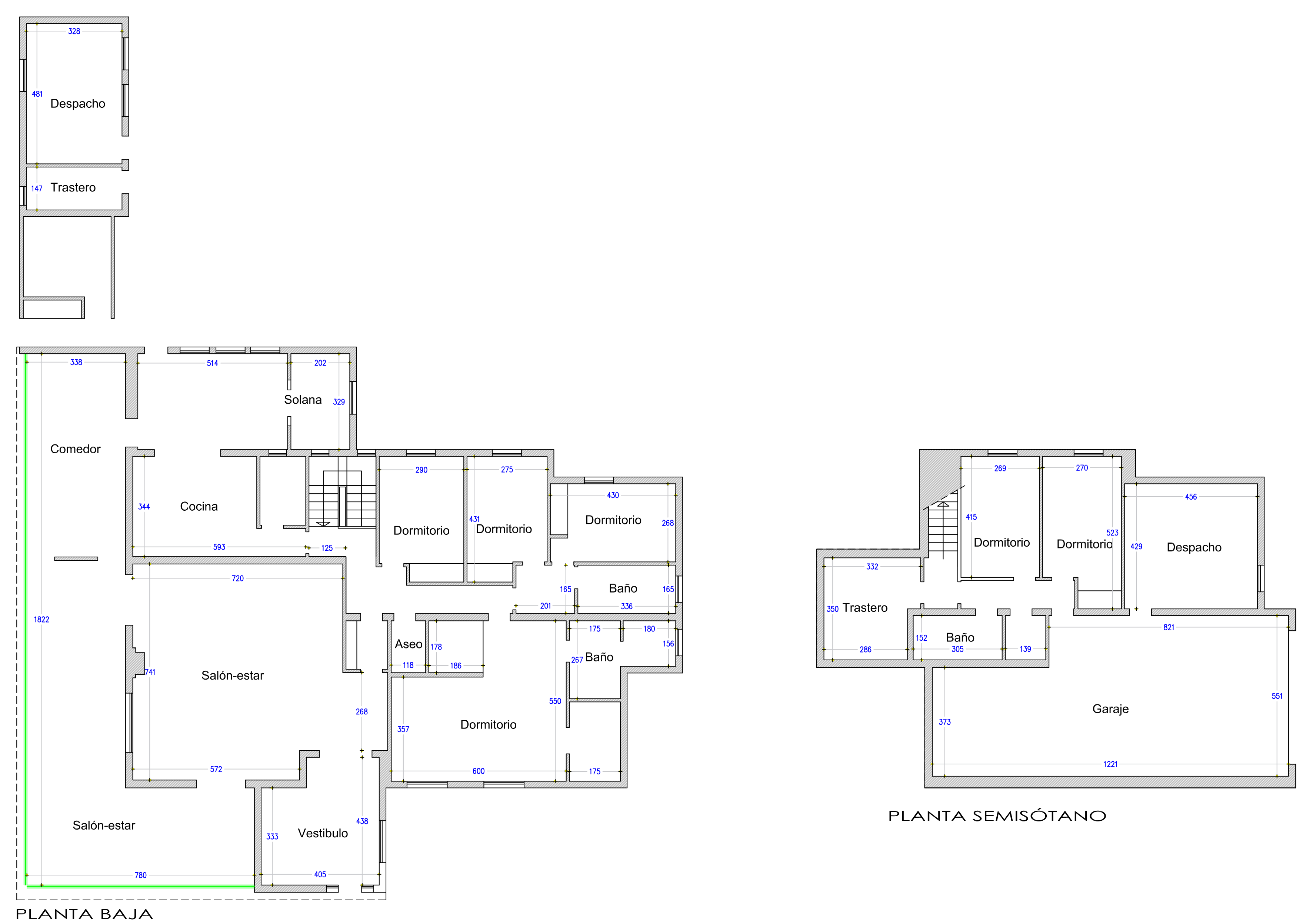 FLOOR PLANS — Luxury Villa with Private Garden and Sea Views