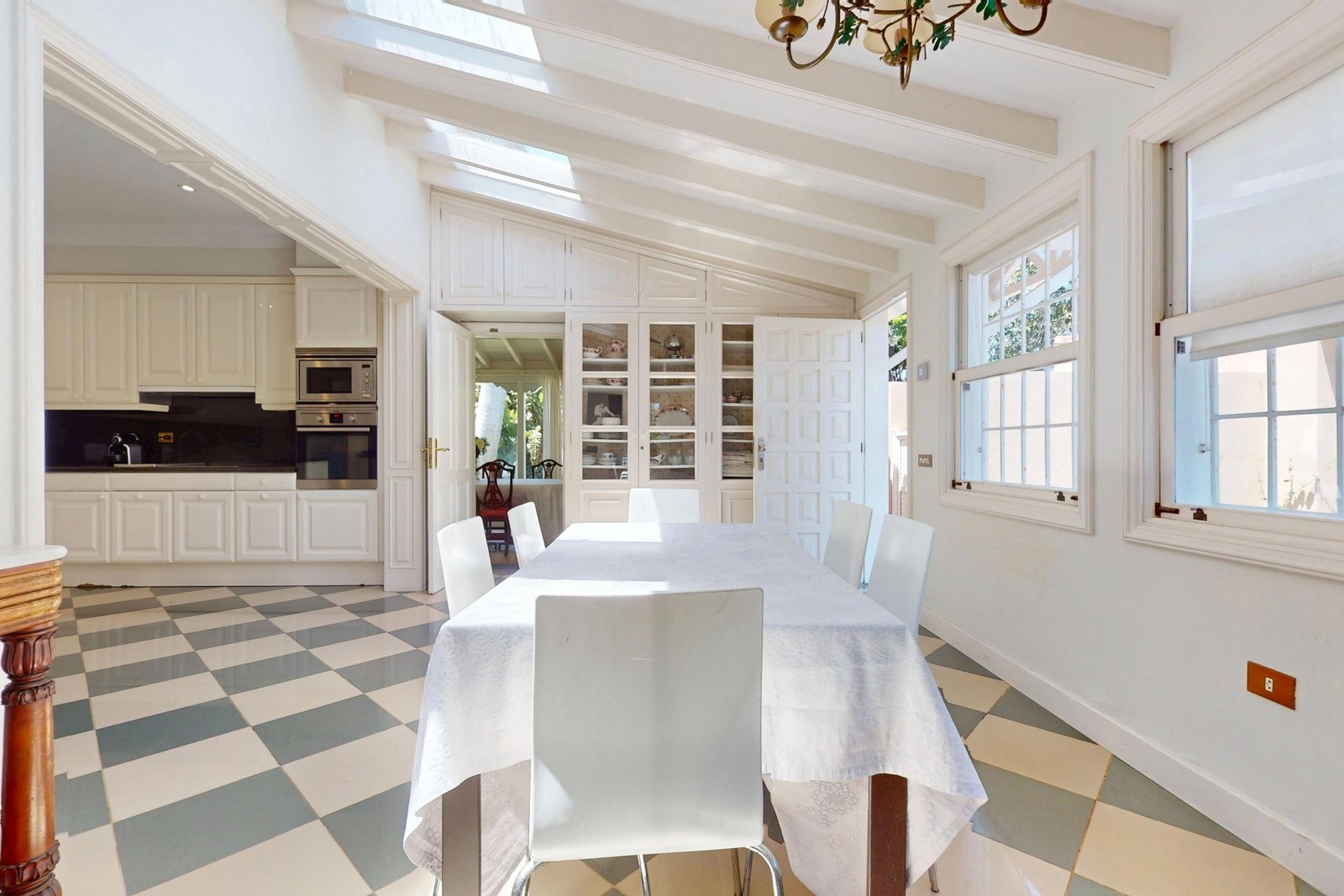 The Kitchen — Luxury Villa with Private Garden and Sea Views