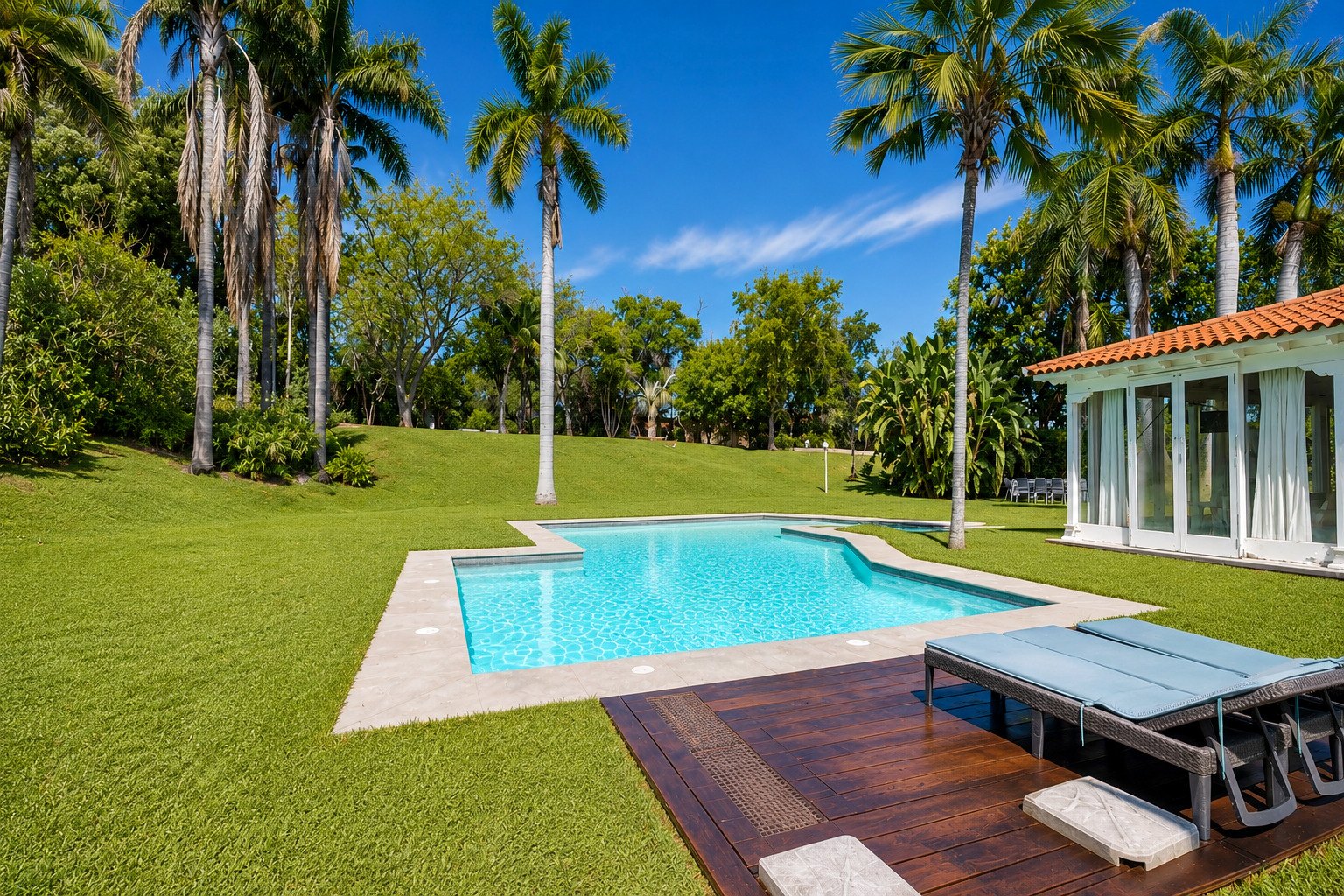 Luxury Villa with Private Garden and Sea Views