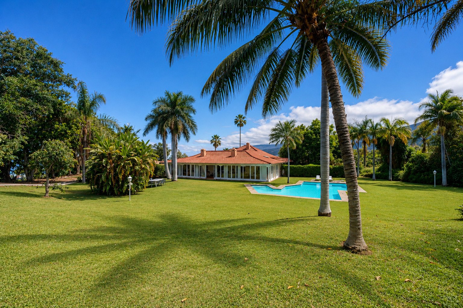 Luxury Villa with Private Garden and Sea Views